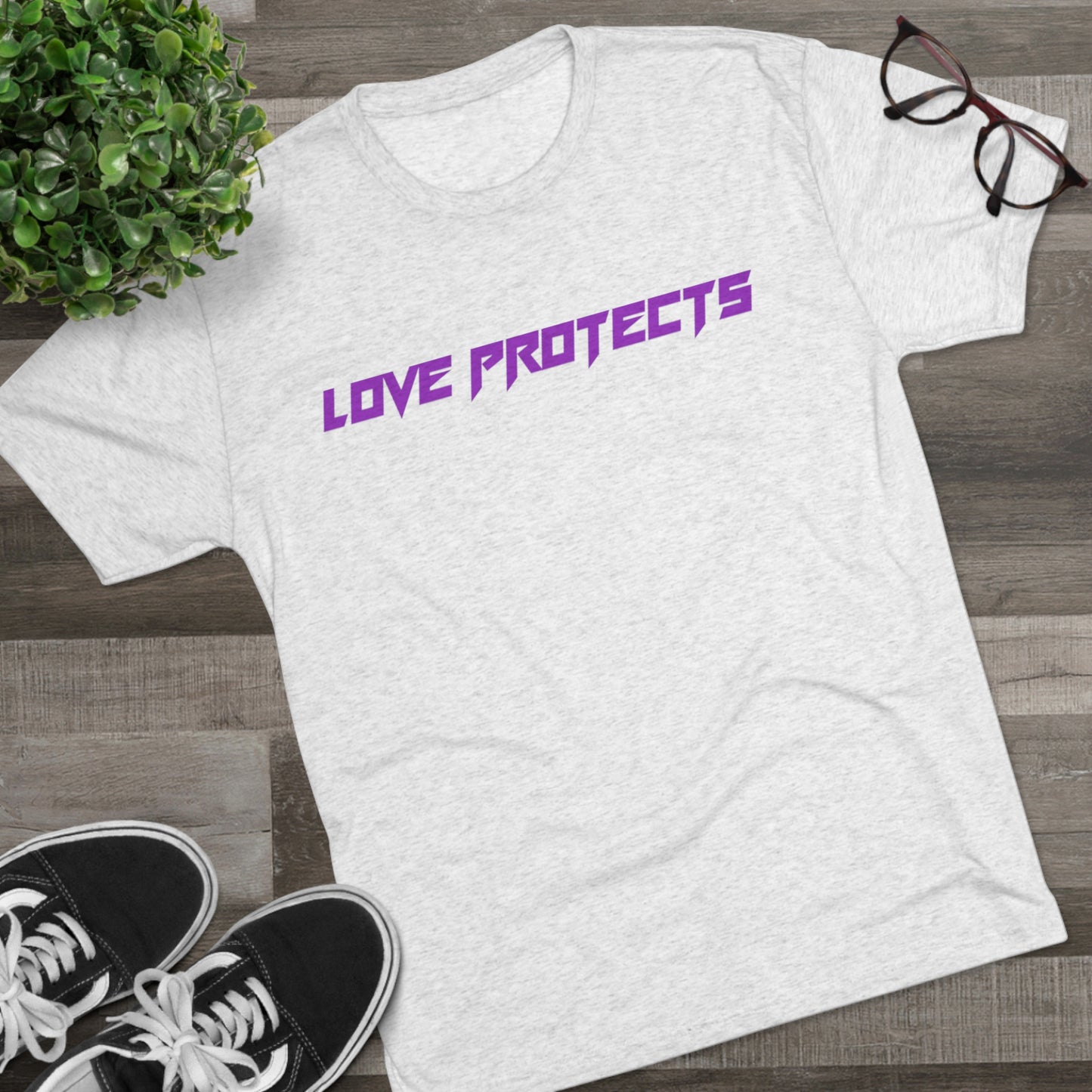 ADONAI "Domestic Violence Awareness" Tri-Blend Tee