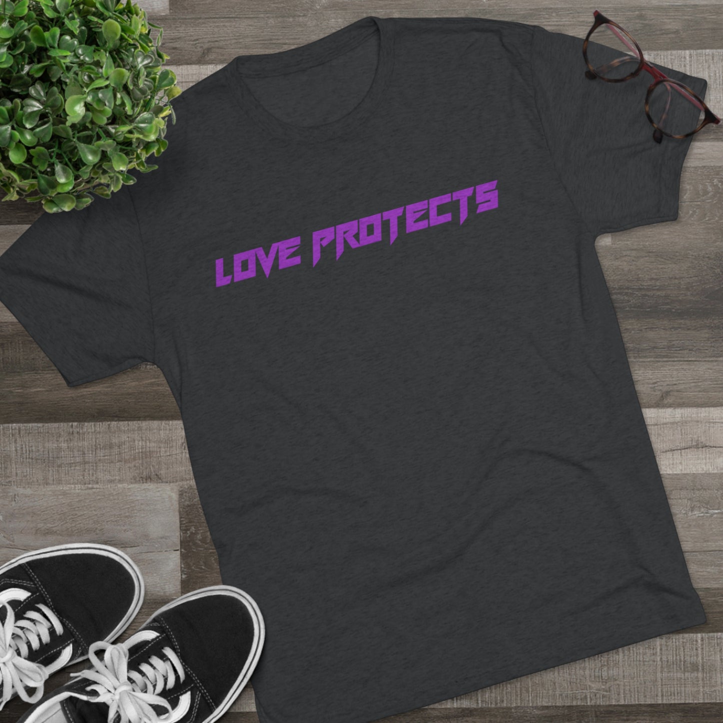 ADONAI "Domestic Violence Awareness" Tri-Blend Tee